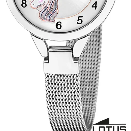 Lotus Jugend Kinderuhr Edelstahl silber Lotus Classic Armbanduhr UL18862/2