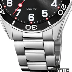 Lotus Jugend Kinderuhr Edelstahl schwarz Lotus Classic Armbanduhr UL18860/2