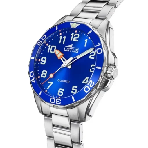Lotus Jugend Kinderuhr Edelstahl silber Lotus Classic Armbanduhr UL18860/1