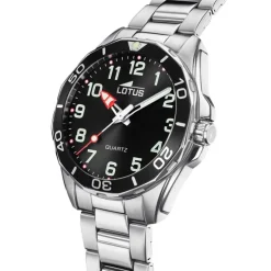 Lotus Jugend Kinderuhr Edelstahl schwarz Lotus Classic Armbanduhr UL18860/2