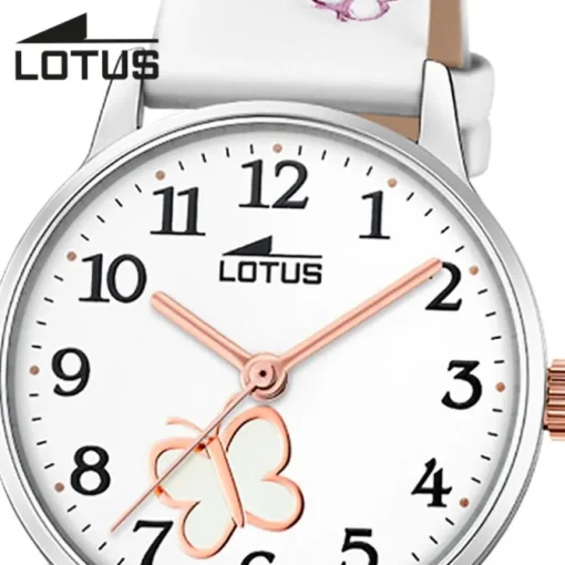 Lotus Jugend Kinderuhr Leder weiß Lotus Classic Armbanduhr UL18864/1