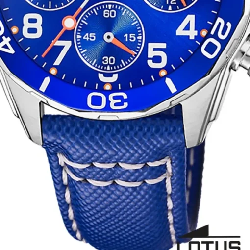 Lotus Jugend Kinderuhr Leder blau Lotus Classic Armbanduhr UL18859/1