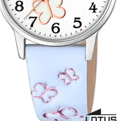 Lotus Jugend Kinderuhr Leder hellblau Lotus Classic Armbanduhr UL18864/3