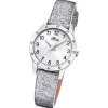 Lotus Kinderuhr Junior Armbanduhr Leder silber UL18624/1
