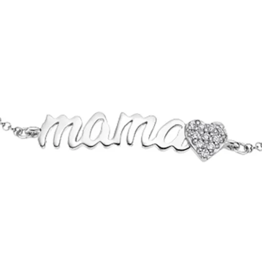 LOTUS Silver - Damen Armband mama weiß aus 925 Silber JLP1808-2-5