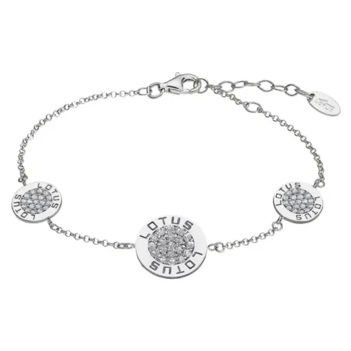 LOTUS Silver Armband Circle 925 Silber LP1252-2/6 weiß Zirkonia JLP1252-2-6