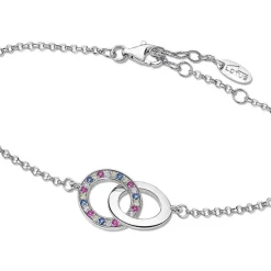LOTUS Silver Armband Kreis 925 Silber mehrfarbig Zirkonia IT Girl JLP1990-2-3