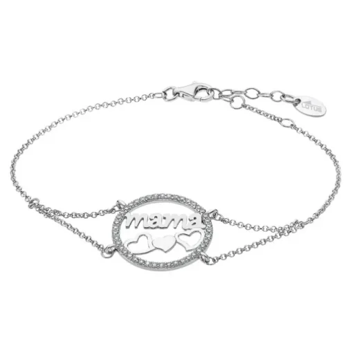 LOTUS Silver Armband Mama Herzen 925 Silber LP1809-2/1 Zirkonia JLP1809-2-1
