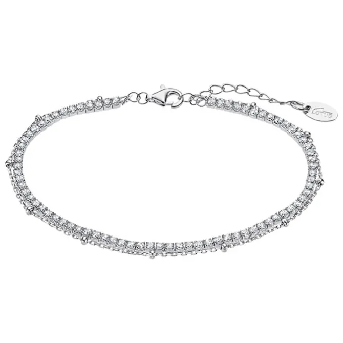 LOTUS Silver Armband Zirkoniasteine 925 Silber Pure Essential JLP3181-2-1