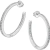 LOTUS Silver Creolen 925 Silber Zirkonia Lotus Silver IT Girl JLP1937-4-3