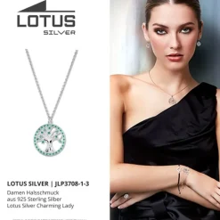 LOTUS Silver Halskette Baum 925 Silber Lotus Silver Charming Lady JLP3708-1-3