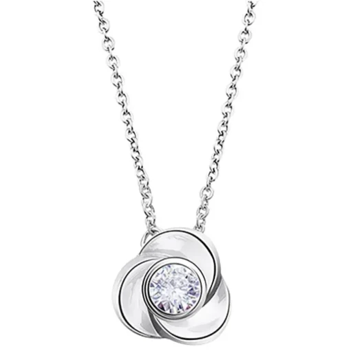 LOTUS Silver Halskette Blume 925 Silber Lotus Silver Pure Essential JLP3059-1-1