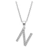 LOTUS Silver Halskette Buchstabe N 925 Silber LP1958-1/N Zirkonia JLP1958-1-N