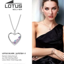 LOTUS Silver Halskette Herz 925 Silber Lotus Silver Charming Lady JLP3720-1-1