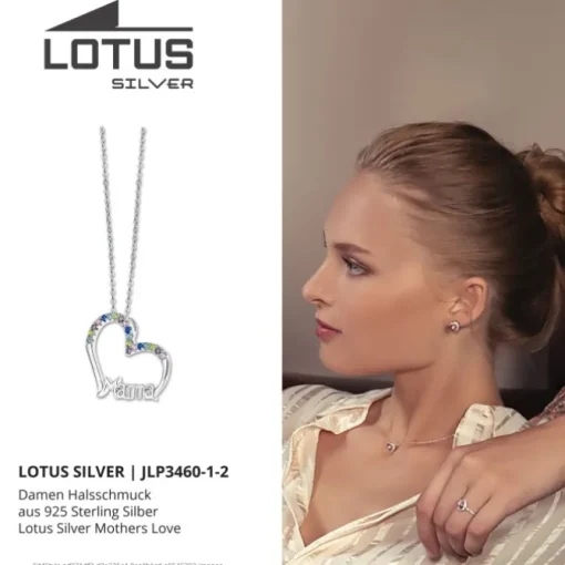 LOTUS Silver Halskette Herz 925 Silber Lotus Silver Mothers Love JLP3460-1-2