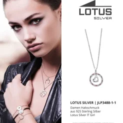 LOTUS Silver Halskette Herz 925 Silber Lotus Silver IT Girl JLP3488-1-1