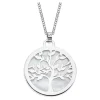 LOTUS Silver Halskette Lebensbaum Kreis 925 Silber LP1821-1/1 Hidra JLP1821-1-1