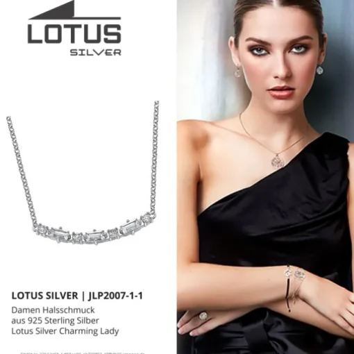 LOTUS Silver Halskette Line 925 Silber LP2007-1/1 Zirkonias JLP2007-1-1