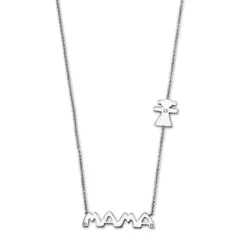 LOTUS Silver Halskette Mama Girl 925 Silber LP1239-1/1 Zirkonia JLP1239-1-1