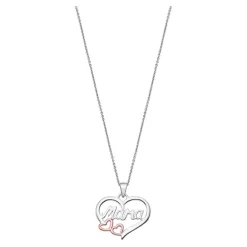 LOTUS Silver Halskette Mama Herzen 925 Silber LP1812-1/1 rose JLP1812-1-1