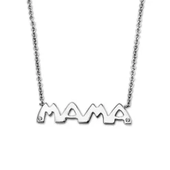 LOTUS Silver Halskette Mama Girl 925 Silber LP1239-1/1 Zirkonia JLP1239-1-1