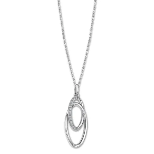 LOTUS Silver Halskette Oval 925 Silber Lotus Silver IT Girl JLP3489-1-1