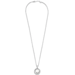 LOTUS Silver Halskette Perle 925 Silber weiß Zirkonia Zuchtperle JLP3095-1-1