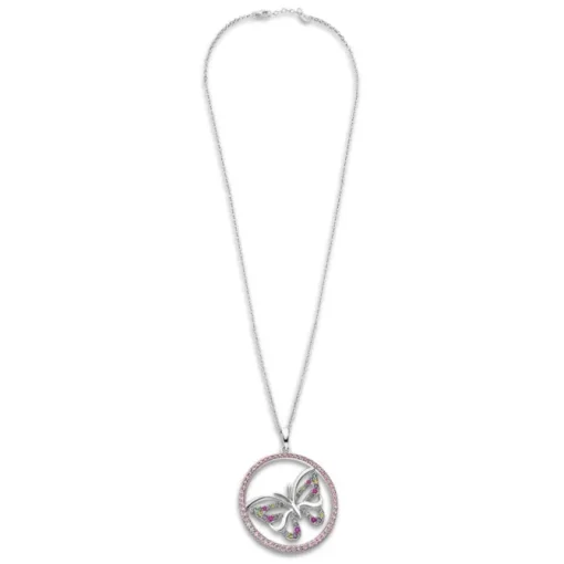 LOTUS Silver Halskette Schmetterling 925 Silber CZ Pure Essential JLP3075-1-2