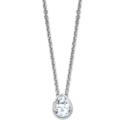 LOTUS Silver Halskette Tropfen 925 Silber Zirkonia Pure Essential JLP3079-1-1