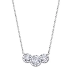 LOTUS Silver Halskette Zirkoniastein 925 Silber Pure Essential JLP3111-1-1