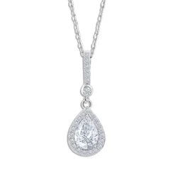 LOTUS Silver Halskette Zirkoniastein Silber Zirkonia Pure Essential JLP1592-1-1