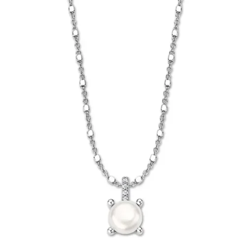 LOTUS Silver Halskette Zuchtperle 925 Silber Lotus Silver IT Girl JLP3409-1-1