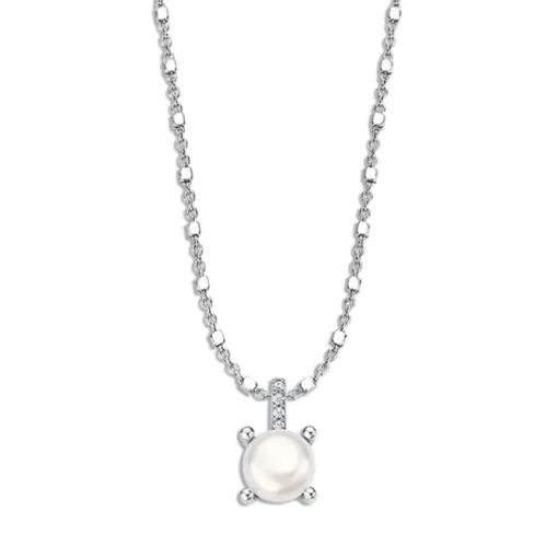 LOTUS Silver Halskette Zuchtperle 925 Silber Lotus Silver IT Girl JLP3409-1-1