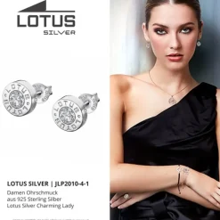 LOTUS Silver Ohrstecker Lotus SILBER LP2010-4/1 Zirkonias JLP2010-4-1