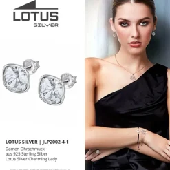 LOTUS Silver Ohrstecker Stein SILBER LP2002-4/1 Zirkonias JLP2002-4-1