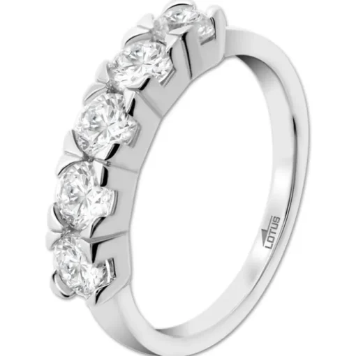 LOTUS Silver Ring Zirkoniastein 925 Silber Lotus Silver Trendy JLP3739-3-114