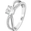 LOTUS Silver Ring Zirkoniastein 925 Silber Lotus Silver Trendy JLP3742-3-116