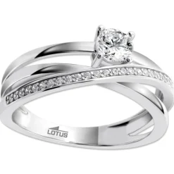 LOTUS Silver Ring Zirkoniastein 925 Silber Lotus Silver Trendy JLP3732-3-114