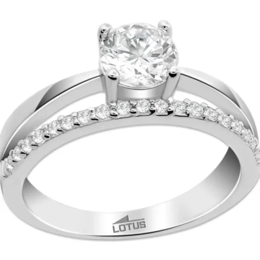 LOTUS Silver Ring Zirkoniastein 925 Silber Lotus Silver Trendy JLP3741-3-114