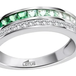 LOTUS Silver Ring Zirkoniastein 925 Silber Lotus Silver Trendy JLP3730-3-218