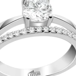 LOTUS Silver Ring Zirkoniastein 925 Silber Lotus Silver Trendy JLP3741-3-114