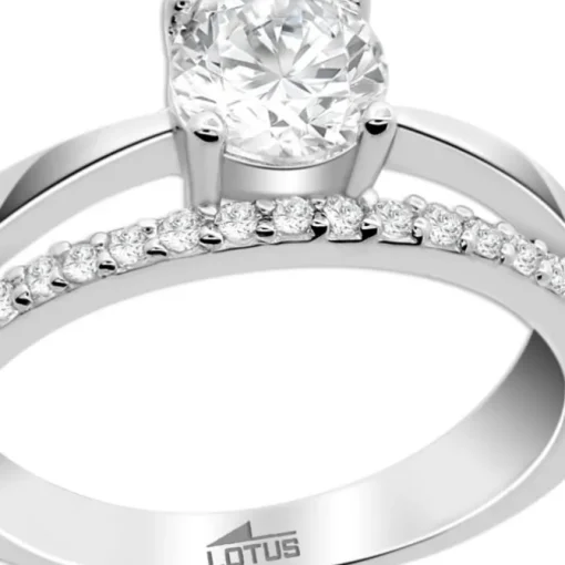 LOTUS Silver Ring Zirkoniastein 925 Silber Lotus Silver Trendy JLP3741-3-114