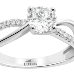 LOTUS Silver Ring Zirkoniastein 925 Silber Lotus Silver Trendy JLP3742-3-118