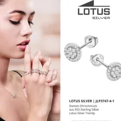 LOTUS Silver Zirkoniastein 925 Silber Lotus Silver Trendy JLP3747-4-1