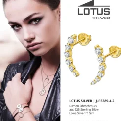 LOTUS Silver Zirkoniastein 925 Silber Lotus Silver IT Girl JLP3389-4-2