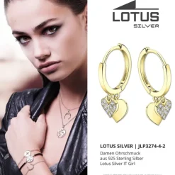 LOTUS Silver Zirkoniastein 925 Silber Lotus Silver IT Girl JLP3274-4-2