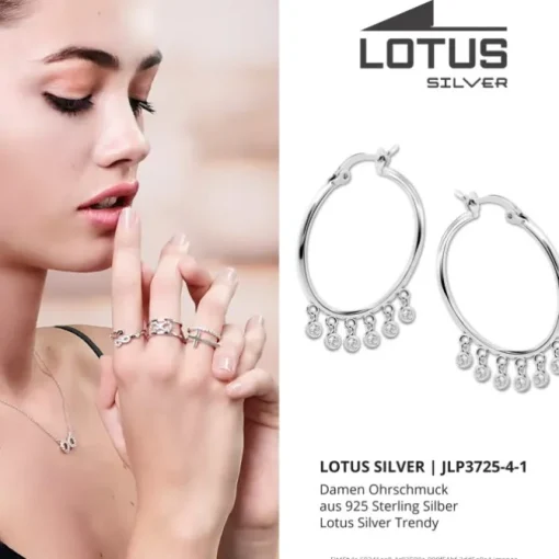 LOTUS Silver Zirkoniastein 925 Silber Lotus Silver Trendy JLP3725-4-1