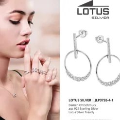 LOTUS Silver Zirkoniastein 925 Silber Lotus Silver Trendy JLP3726-4-1