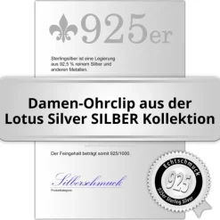 LOTUS Silver Zirkoniastein 925 Silber Lotus Silver Trendy JLP3695-4-1