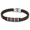 LOTUS Style Armband Damen Herren LS1827-2/3 Leder braun JLS1827-2-3